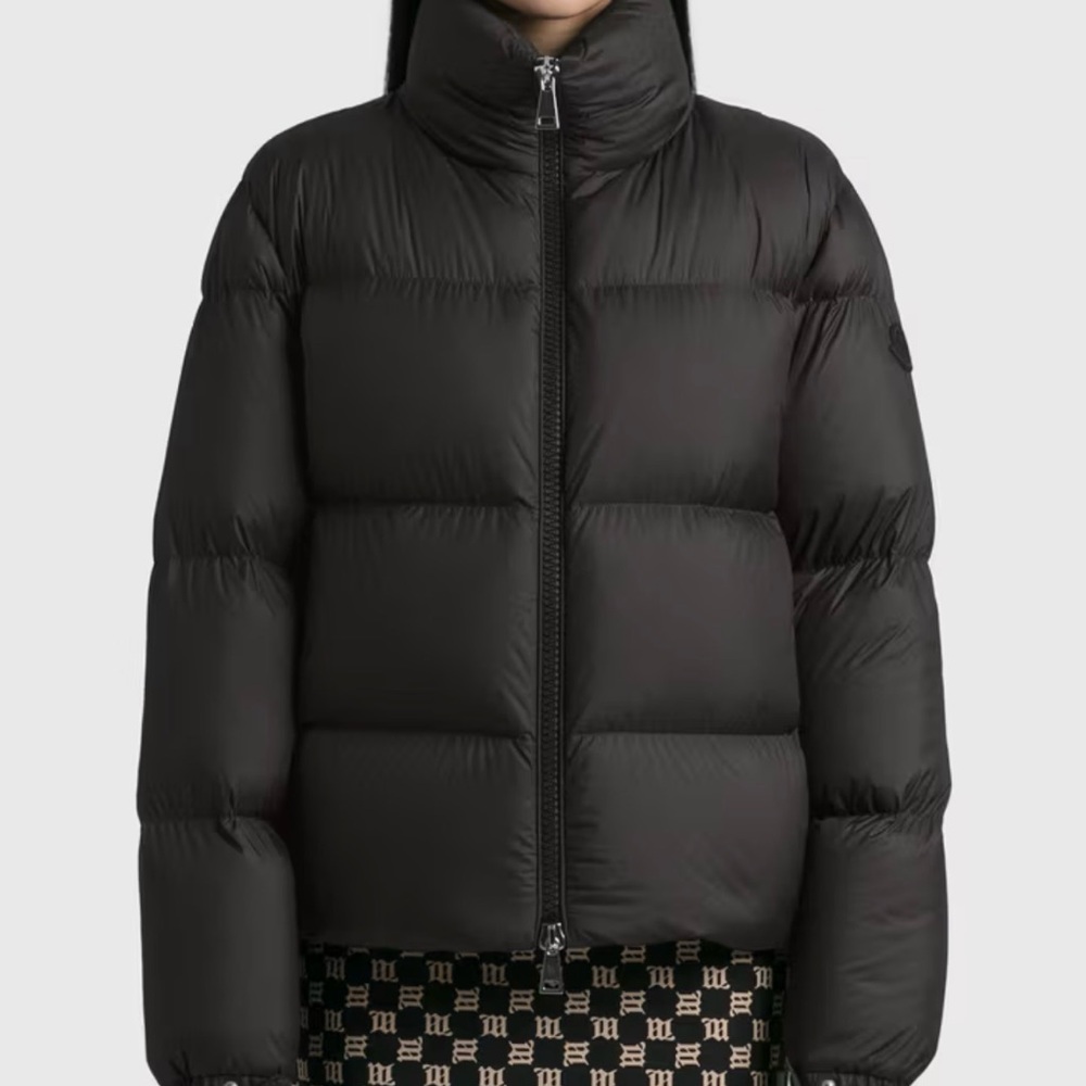Moncler Anterne Black Puffer Coat